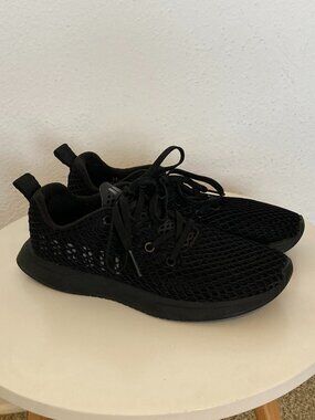 NOBULL Mesh Runners Womens Size 7 (Mens Size 5.5) Black Training Shoes